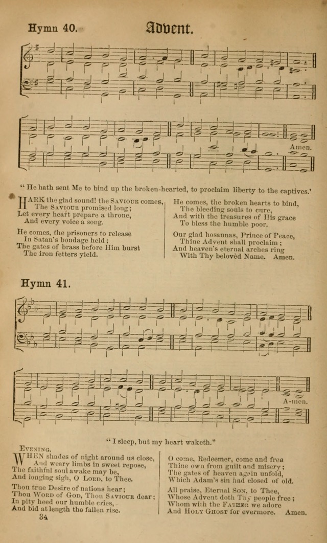 Hymns ancient and modern: for use in the services of the church, with accompanying tunes page 41