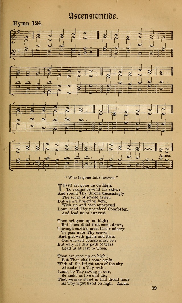 Hymns ancient and modern: for use in the services of the church, with accompanying tunes page 96