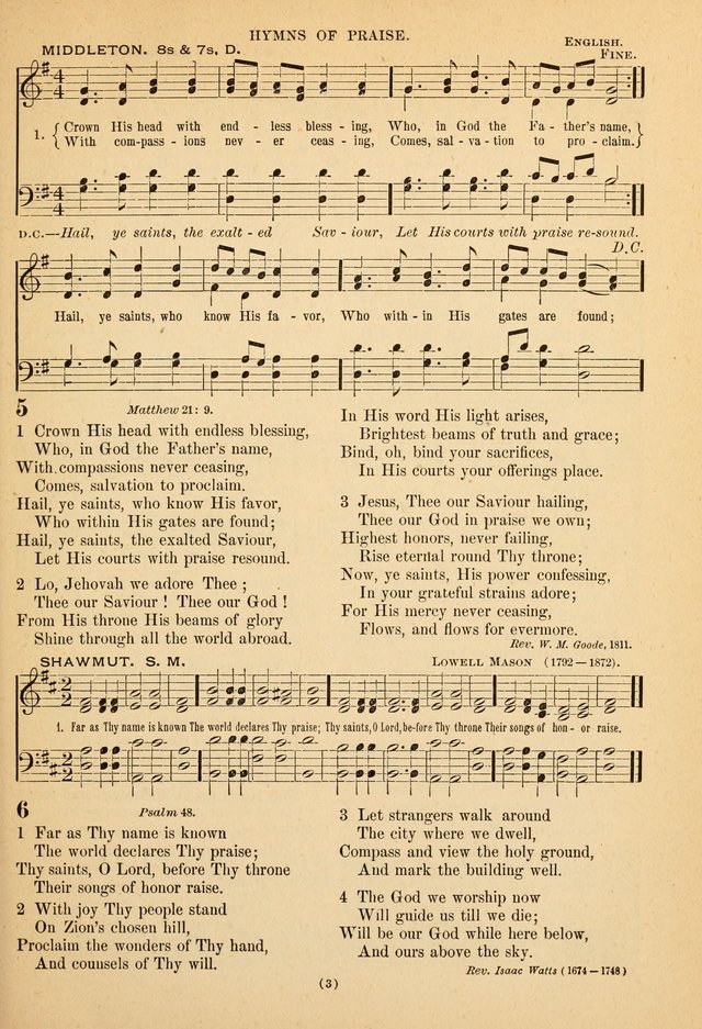 Hymns of the Ages: for Public and Social Worship page 3
