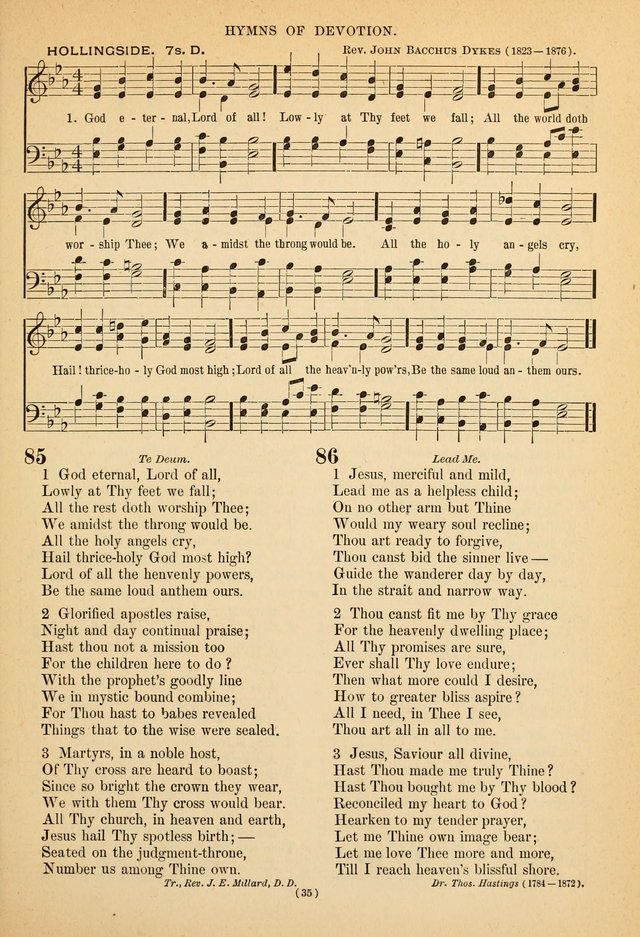 Hymns of the Ages: for Public and Social Worship page 35