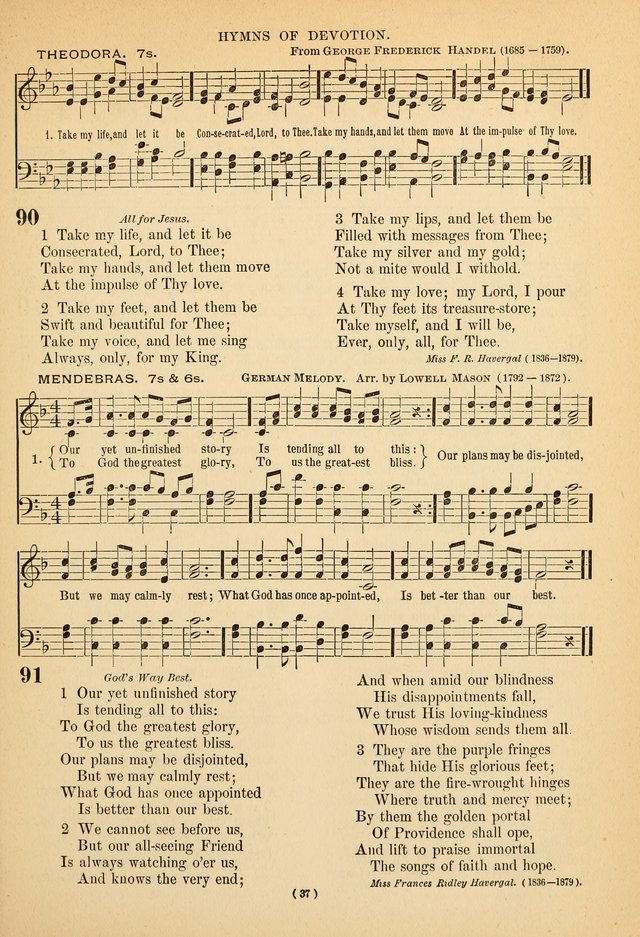 Hymns of the Ages: for Public and Social Worship page 37