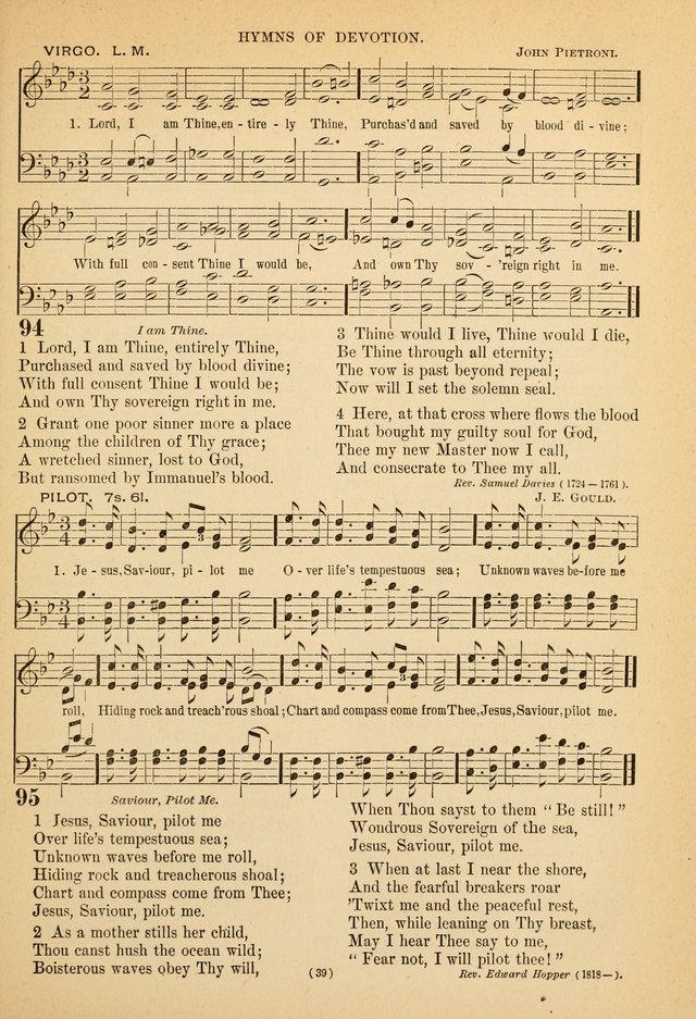 Hymns of the Ages: for Public and Social Worship page 39