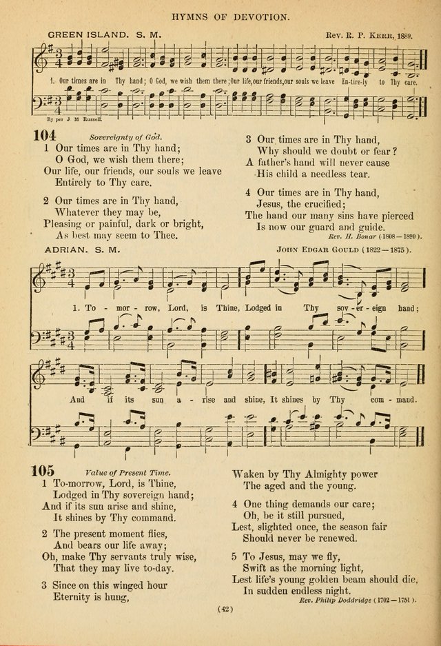 Hymns of the Ages: for Public and Social Worship page 44