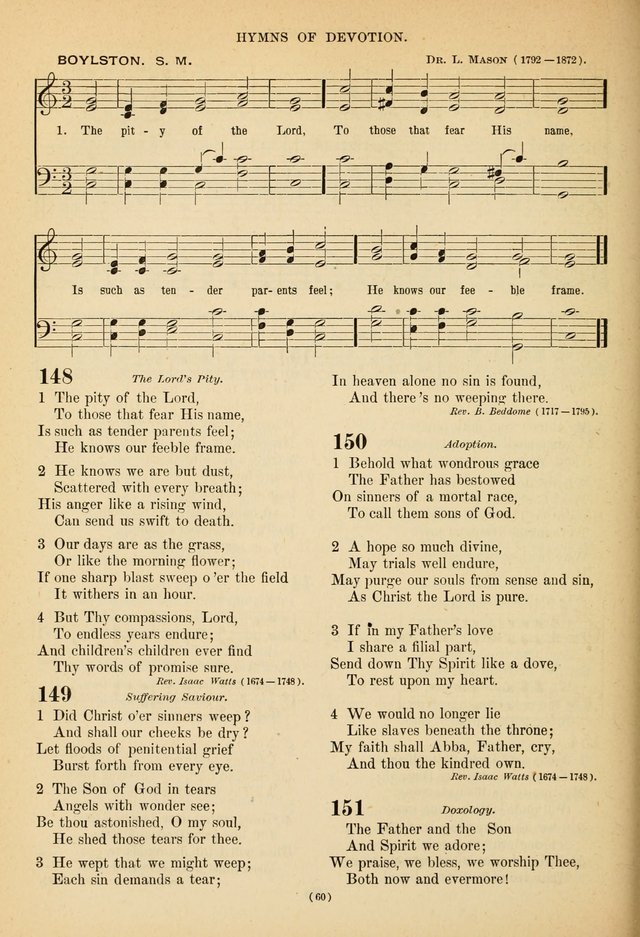 Hymns of the Ages: for Public and Social Worship page 62