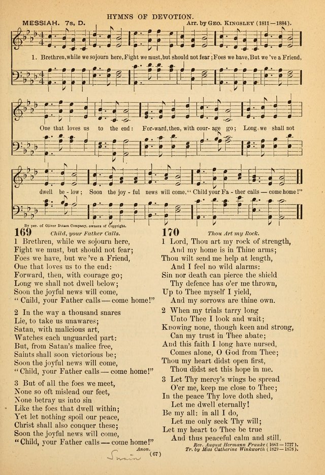 Hymns of the Ages: for Public and Social Worship page 69