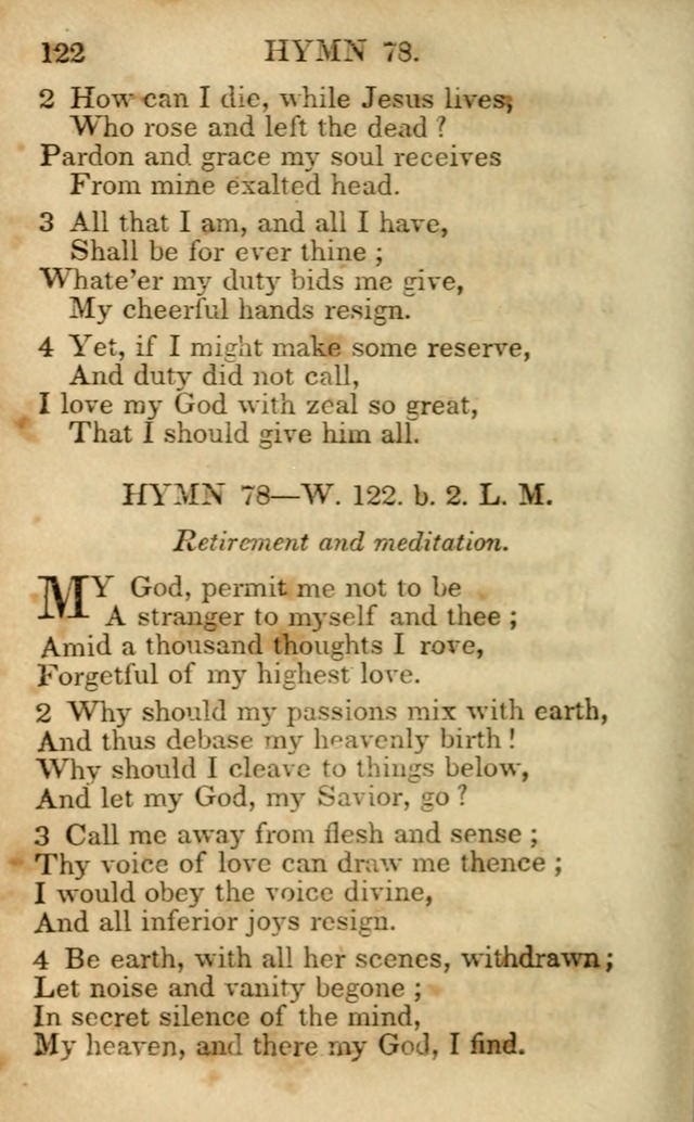 Hymns and Spiritual Songs, Original and Selected, for the Use of Christians. (5th ed.) page 132