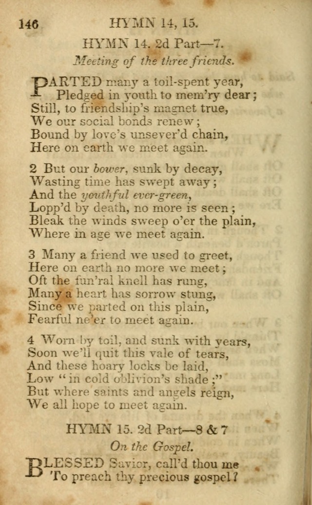 Hymns and Spiritual Songs, Original and Selected, for the Use of Christians. (5th ed.) page 156