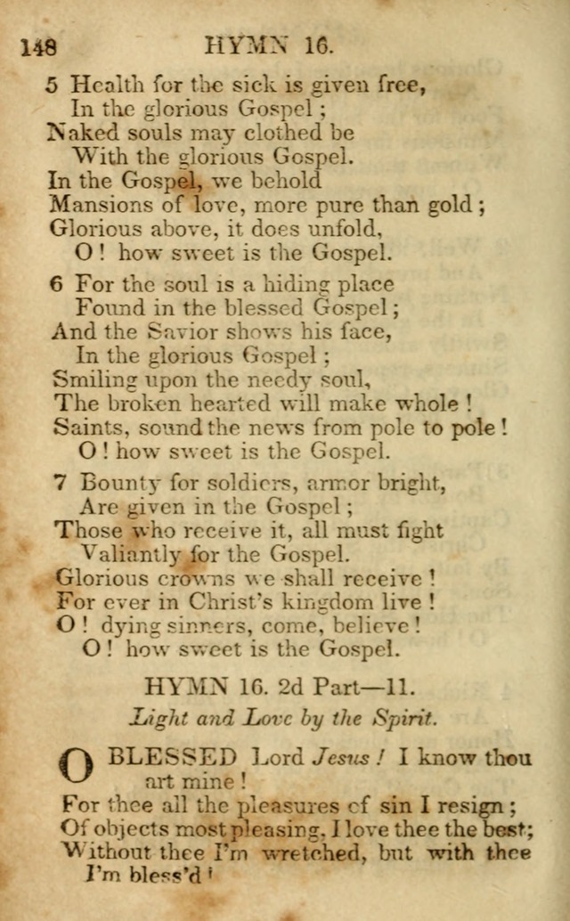 Hymns and Spiritual Songs, Original and Selected, for the Use of Christians. (5th ed.) page 158