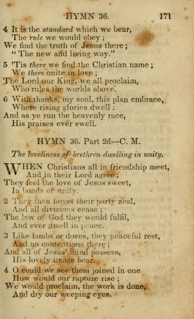Hymns and Spiritual Songs, Original and Selected, for the Use of Christians. (5th ed.) page 181