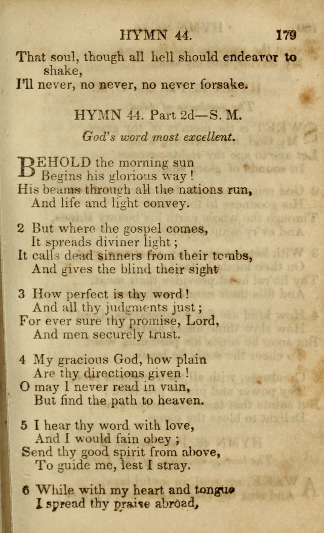 Hymns and Spiritual Songs, Original and Selected, for the Use of Christians. (5th ed.) page 189