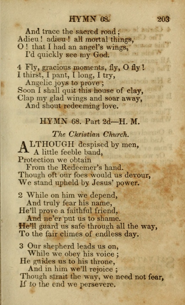 Hymns and Spiritual Songs, Original and Selected, for the Use of Christians. (5th ed.) page 213