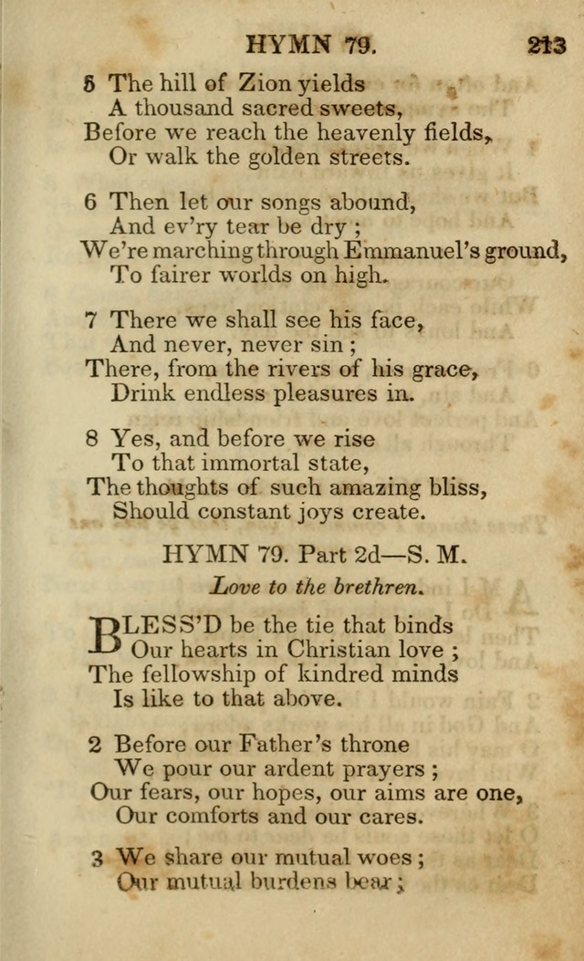 Hymns and Spiritual Songs, Original and Selected, for the Use of Christians. (5th ed.) page 223