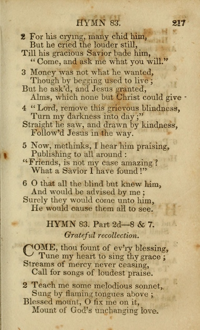 Hymns and Spiritual Songs, Original and Selected, for the Use of Christians. (5th ed.) page 227