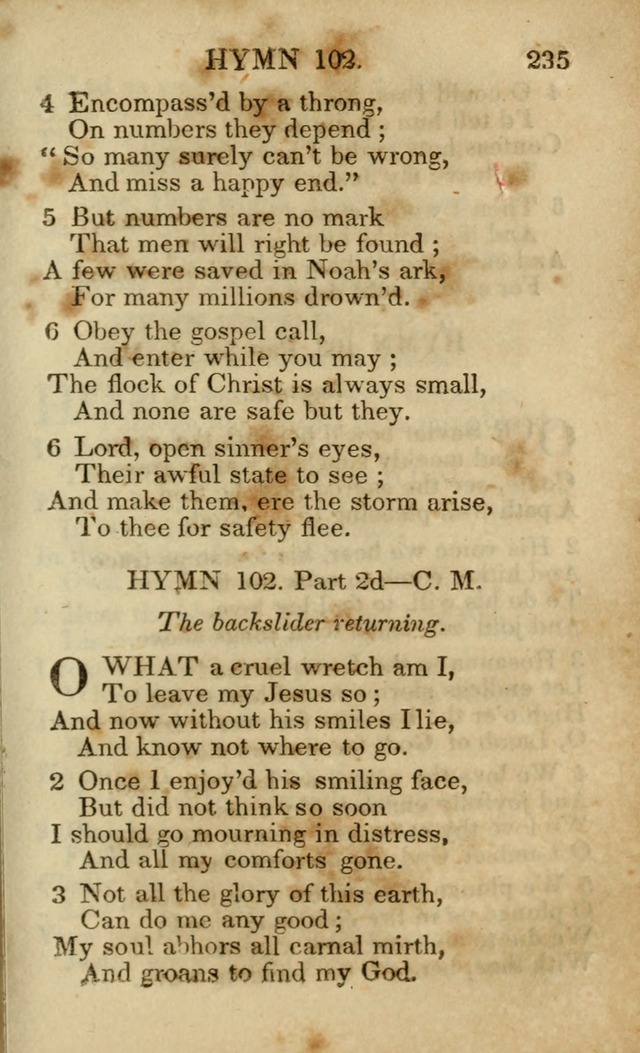 Hymns and Spiritual Songs, Original and Selected, for the Use of Christians. (5th ed.) page 245