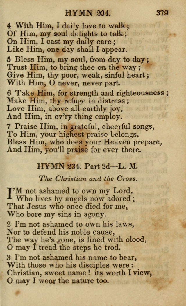 Hymns and Spiritual Songs, Original and Selected, for the Use of Christians. (5th ed.) page 389