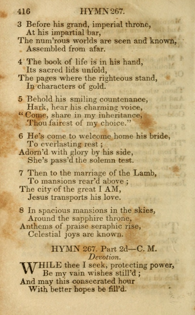 Hymns and Spiritual Songs, Original and Selected, for the Use of Christians. (5th ed.) page 426