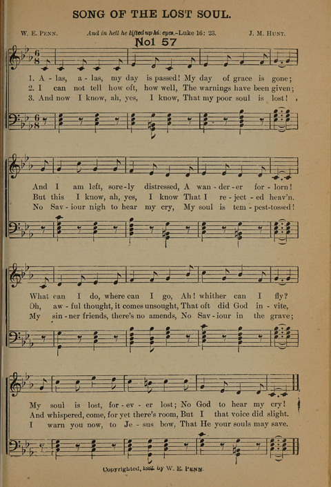 Harvest Bells Nos. 1, 2 and 3: Is filled with new and beautiful songs, suitable for churches, Sunday-schools, revivals and all religious meetings page 153