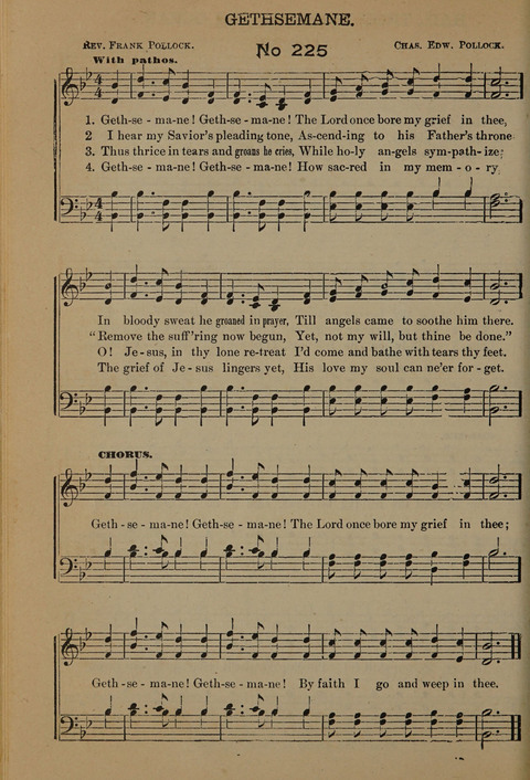 Harvest Bells Nos. 1, 2 and 3: Is filled with new and beautiful songs, suitable for churches, Sunday-schools, revivals and all religious meetings page 216