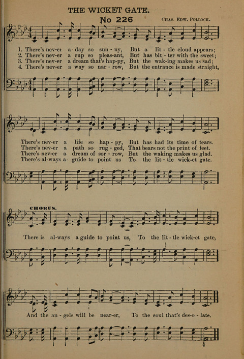 Harvest Bells Nos. 1, 2 and 3: Is filled with new and beautiful songs, suitable for churches, Sunday-schools, revivals and all religious meetings page 217
