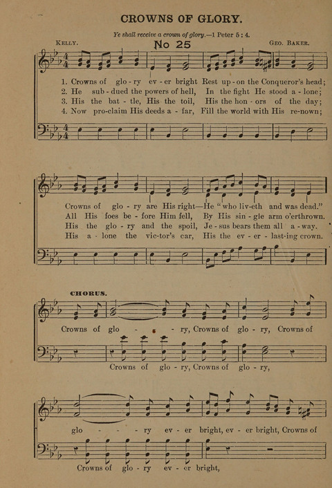 Harvest Bells Nos. 1, 2 and 3: Is filled with new and beautiful songs, suitable for churches, Sunday-schools, revivals and all religious meetings page 26