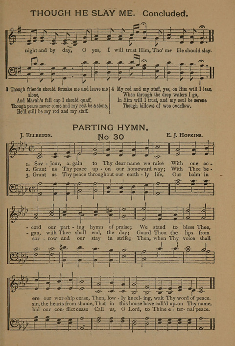 Harvest Bells Nos. 1, 2 and 3: Is filled with new and beautiful songs, suitable for churches, Sunday-schools, revivals and all religious meetings page 31