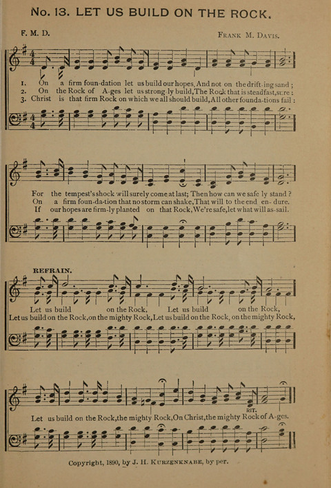 Harvest Bells Nos. 1, 2 and 3: Is filled with new and beautiful songs, suitable for churches, Sunday-schools, revivals and all religious meetings page 357