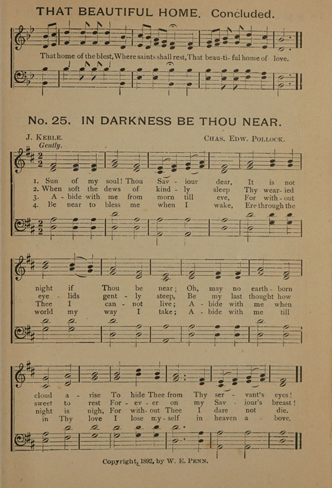 Harvest Bells Nos. 1, 2 and 3: Is filled with new and beautiful songs, suitable for churches, Sunday-schools, revivals and all religious meetings page 371