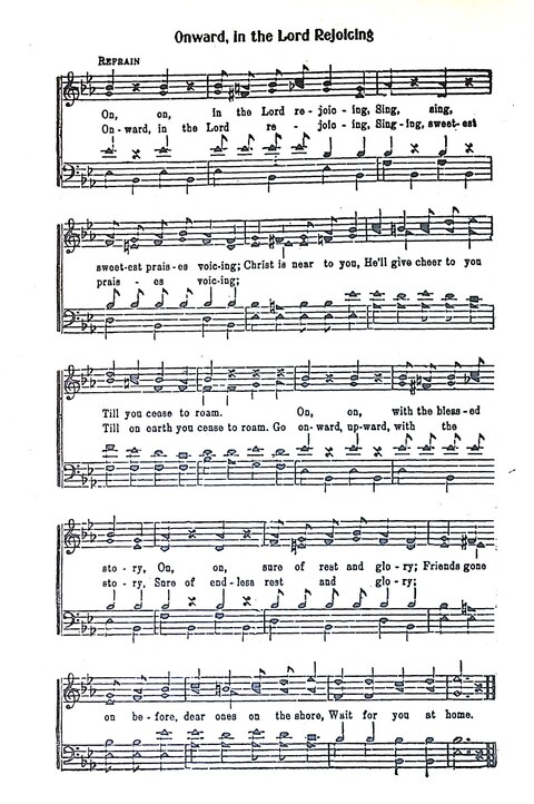 Harbor Bells [no. 1]: our 1925 book for Sunday schools, singing schools, revivals, conventions, and general use in all religious gatherings page 136