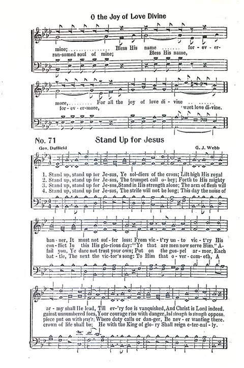 Harbor Bells [no. 1]: our 1925 book for Sunday schools, singing schools, revivals, conventions, and general use in all religious gatherings page 72