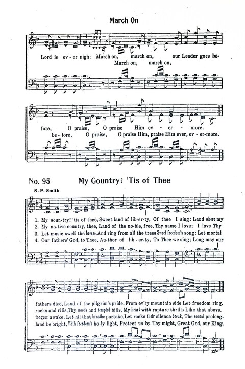 Harbor Bells [no. 1]: our 1925 book for Sunday schools, singing schools, revivals, conventions, and general use in all religious gatherings page 96