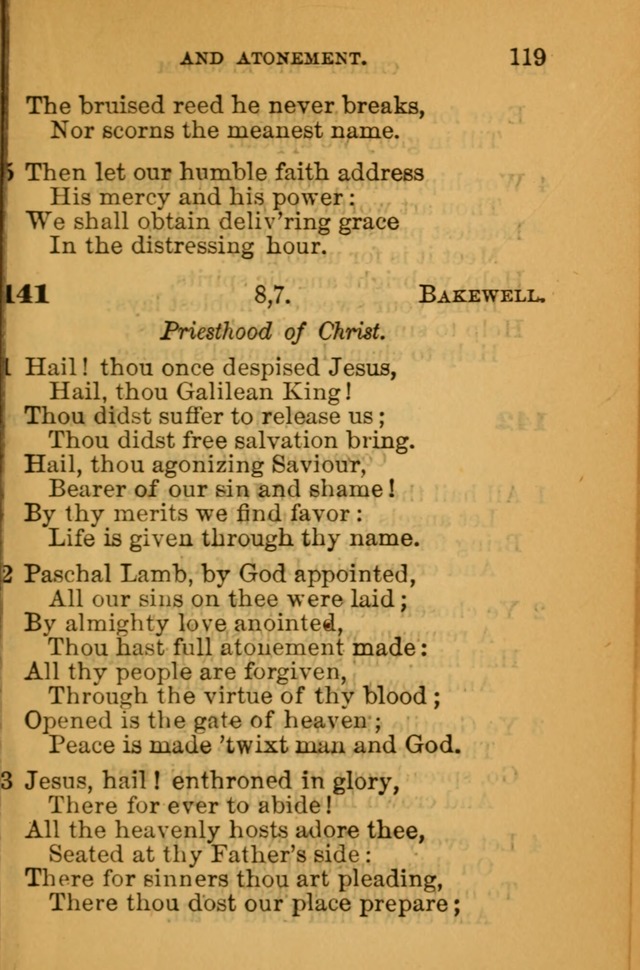 The Hymn Book of the African Methodist Episcopal Church: being a collection of hymns, sacred songs and chants (5th ed.) page 128