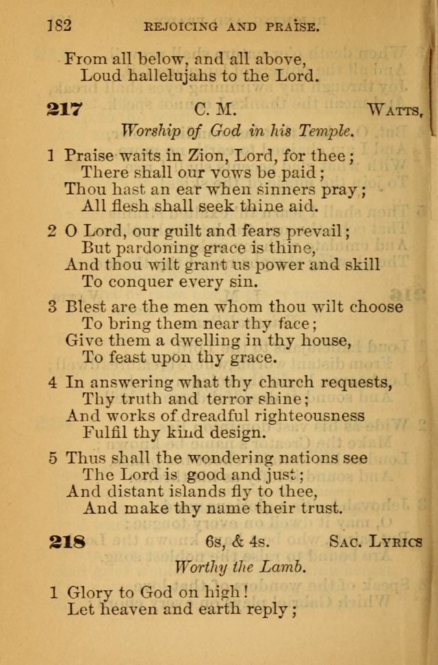 The Hymn Book of the African Methodist Episcopal Church: being a collection of hymns, sacred songs and chants (5th ed.) page 191