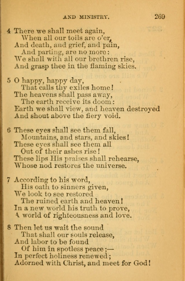 The Hymn Book of the African Methodist Episcopal Church: being a collection of hymns, sacred songs and chants (5th ed.) page 278