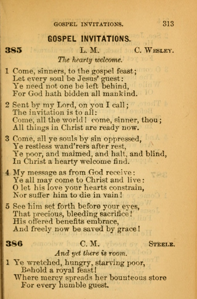 The Hymn Book of the African Methodist Episcopal Church: being a collection of hymns, sacred songs and chants (5th ed.) page 322