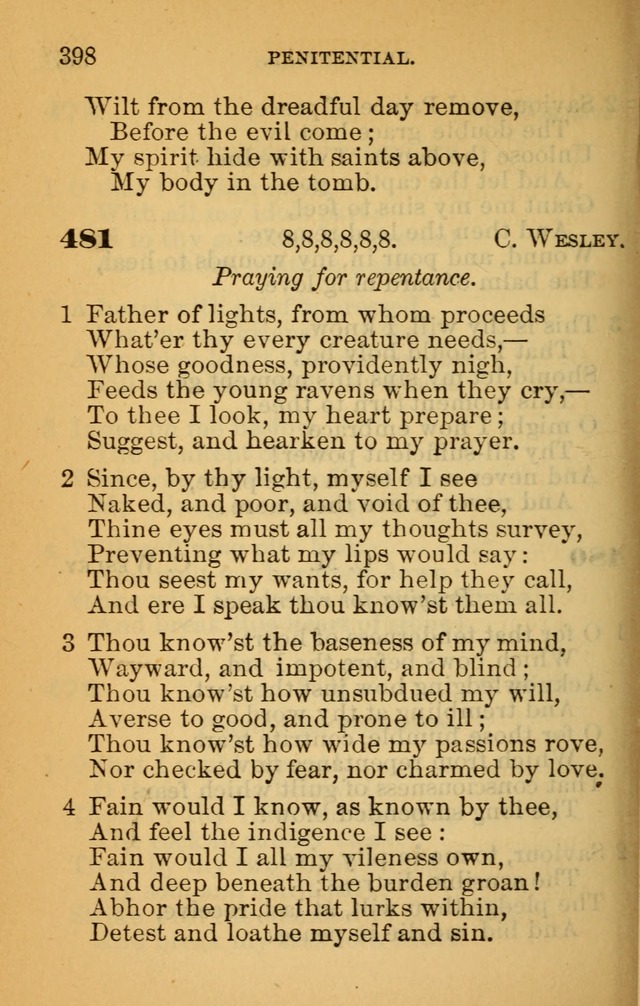 The Hymn Book of the African Methodist Episcopal Church: being a collection of hymns, sacred songs and chants (5th ed.) page 407