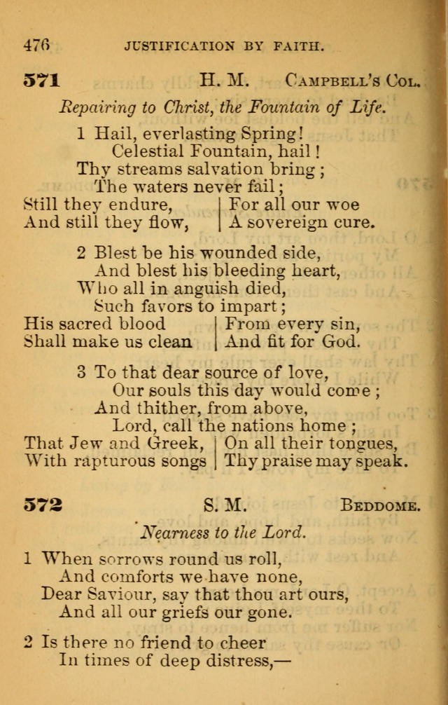 The Hymn Book of the African Methodist Episcopal Church: being a collection of hymns, sacred songs and chants (5th ed.) page 485