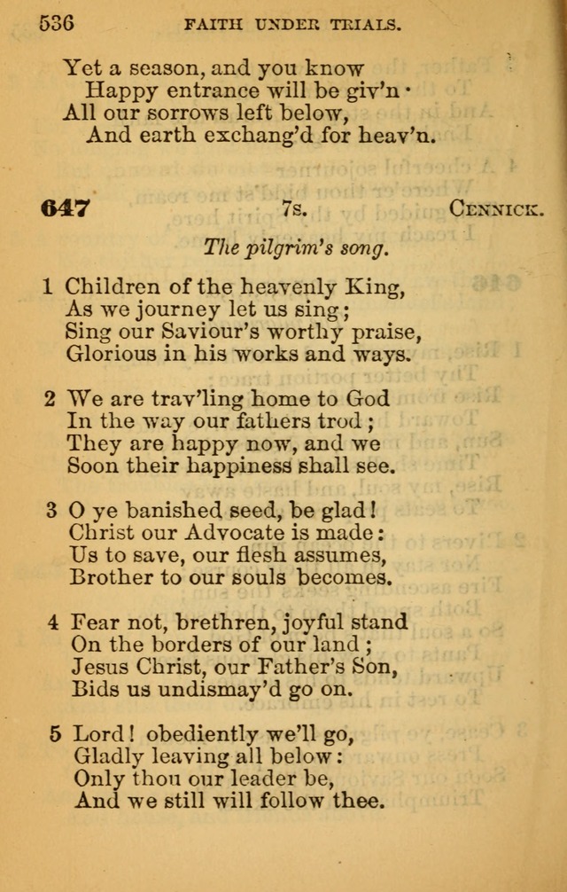 The Hymn Book of the African Methodist Episcopal Church: being a collection of hymns, sacred songs and chants (5th ed.) page 545