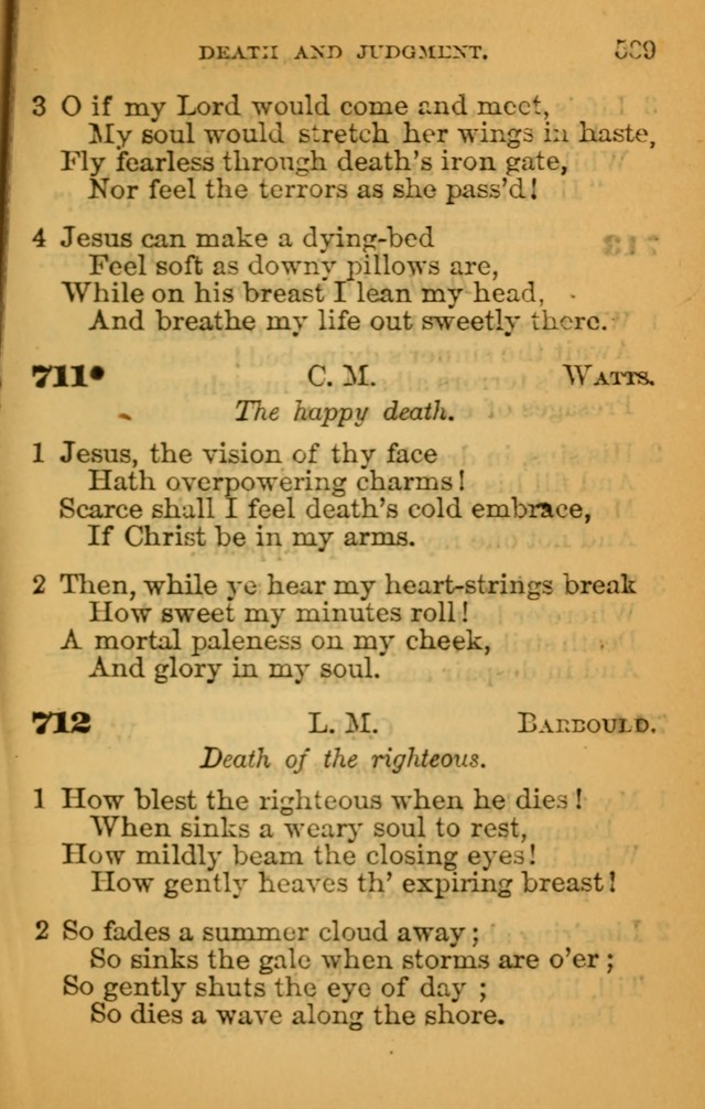 The Hymn Book of the African Methodist Episcopal Church: being a collection of hymns, sacred songs and chants (5th ed.) page 598