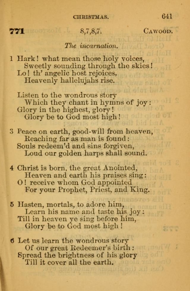The Hymn Book of the African Methodist Episcopal Church: being a collection of hymns, sacred songs and chants (5th ed.) page 650