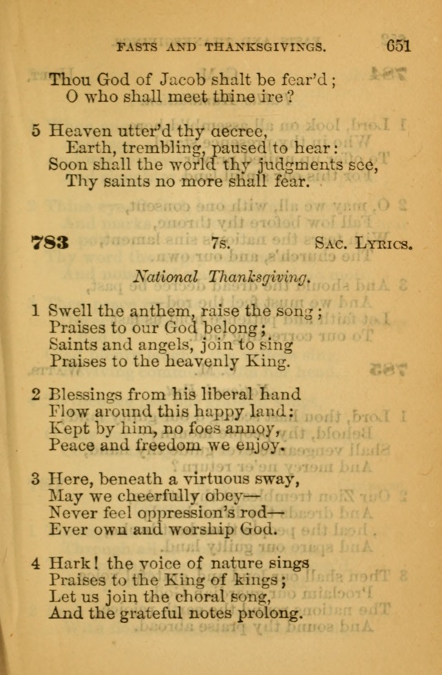 The Hymn Book of the African Methodist Episcopal Church: being a collection of hymns, sacred songs and chants (5th ed.) page 660