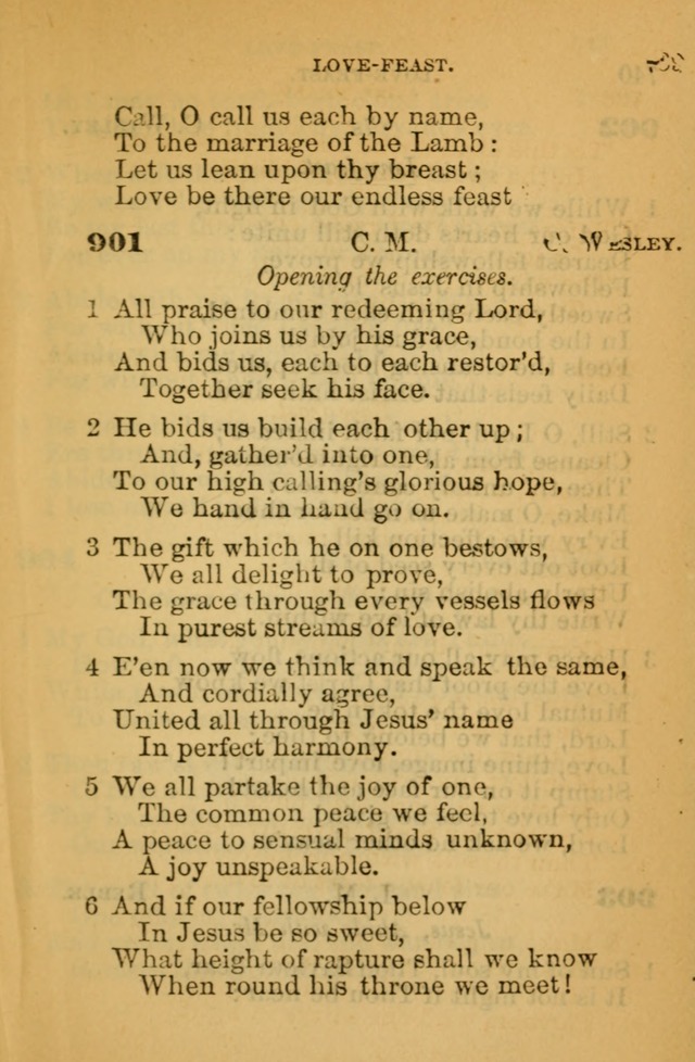 The Hymn Book of the African Methodist Episcopal Church: being a collection of hymns, sacred songs and chants (5th ed.) page 748