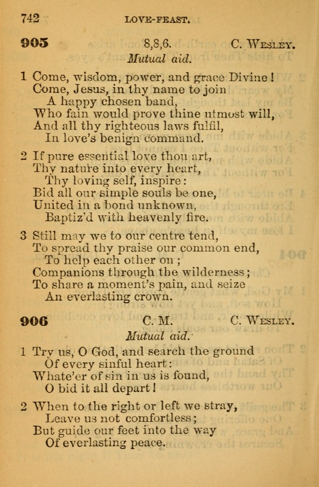 The Hymn Book of the African Methodist Episcopal Church: being a collection of hymns, sacred songs and chants (5th ed.) page 751