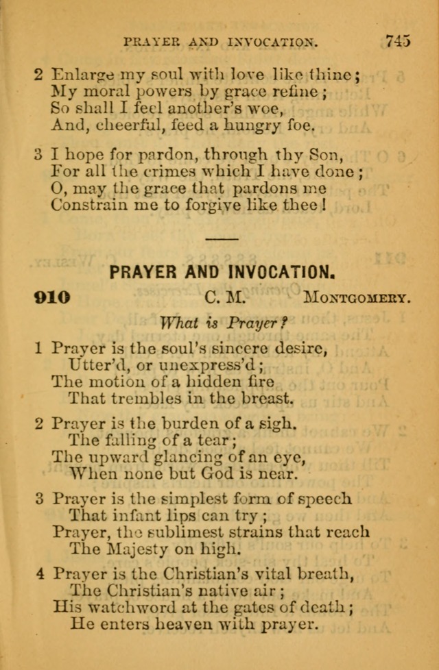The Hymn Book of the African Methodist Episcopal Church: being a collection of hymns, sacred songs and chants (5th ed.) page 754