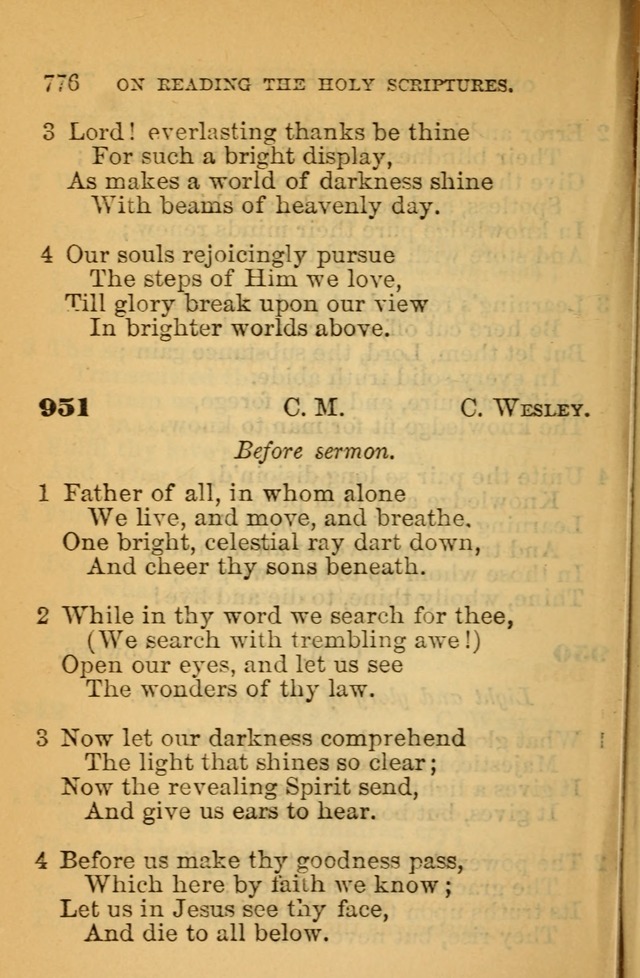 The Hymn Book of the African Methodist Episcopal Church: being a collection of hymns, sacred songs and chants (5th ed.) page 785