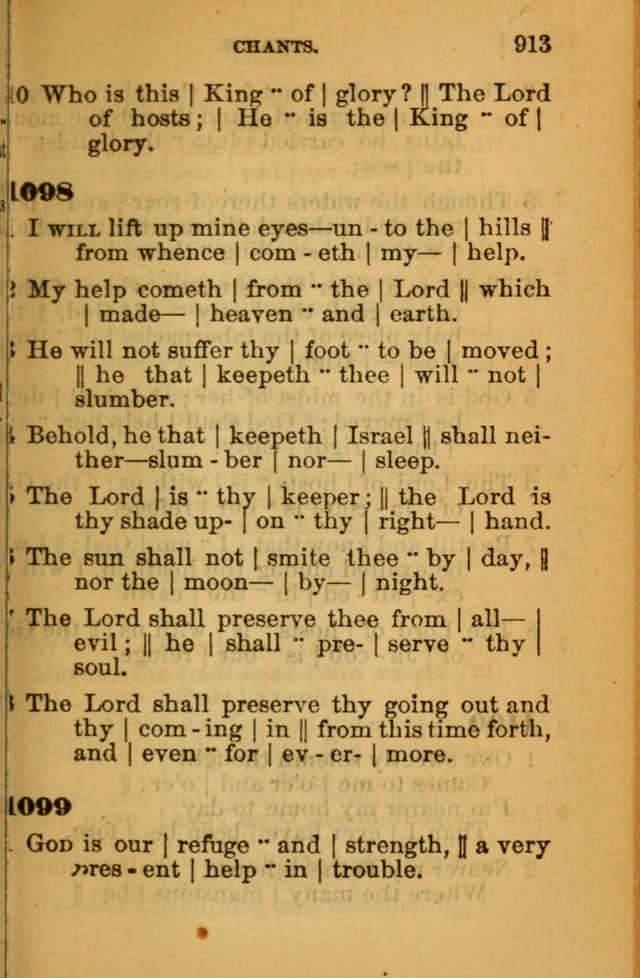 The Hymn Book of the African Methodist Episcopal Church: being a collection of hymns, sacred songs and chants (5th ed.) page 922