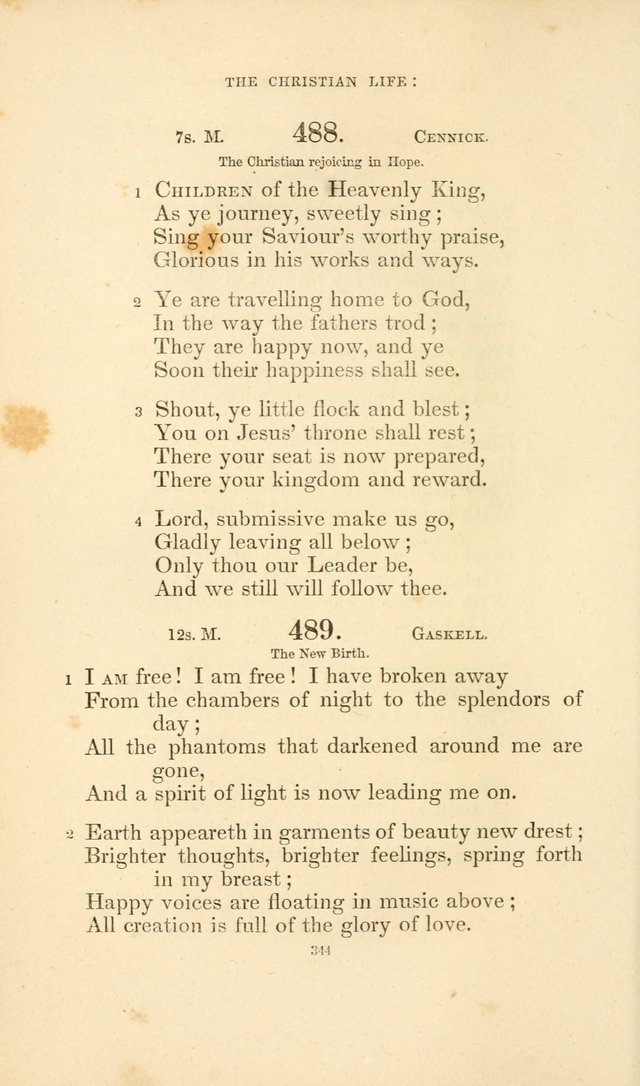 Hymn Book for Christian Worship page 387