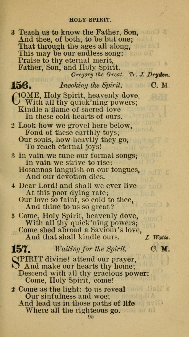 Hymn-Book of the Evangelical Association page 106