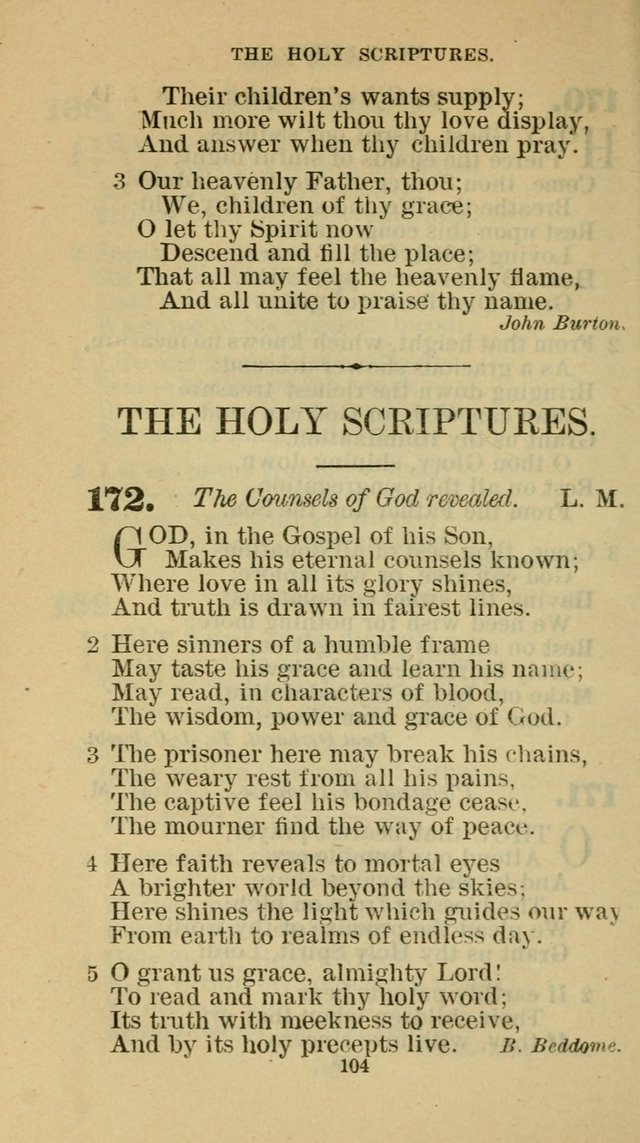 Hymn-Book of the Evangelical Association page 115