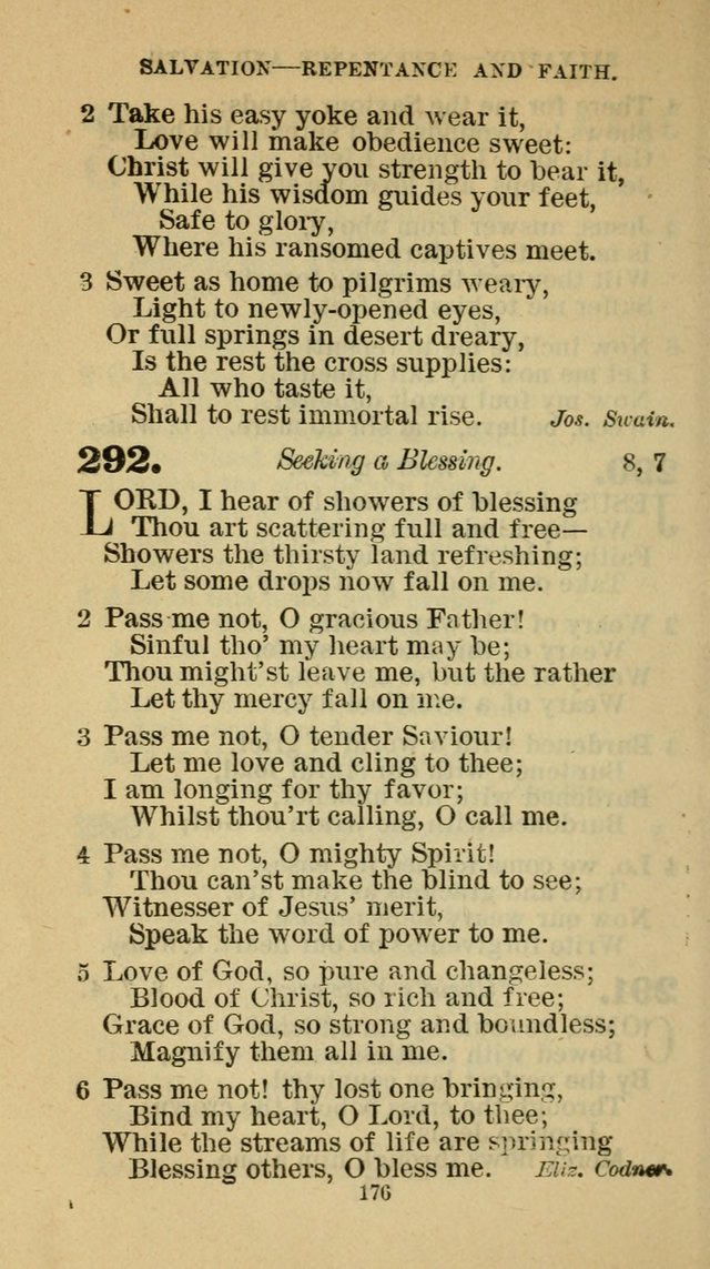 Hymn-Book of the Evangelical Association page 187