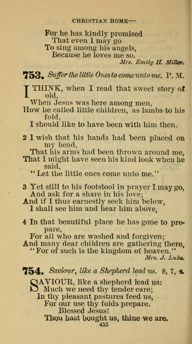 Hymn-Book of the Evangelical Association page 463